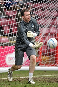 Images Dated 2013 March: Joe Murphy in Action: Coventry City vs Scunthorpe United