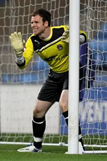 Joe Murphy Prepares His Wall: Coventry City vs Millwall, Npower Championship (17-04-2012, Ricoh Arena)