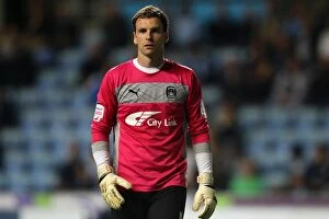 Images Dated 28th August 2012: Joe Murphy's Brilliant Performance: Coventry City vs Birmingham City in Capital One Cup