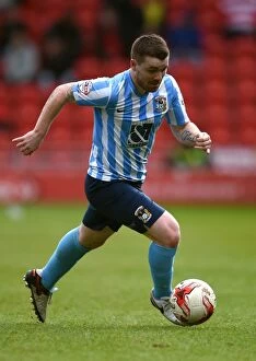 Images Dated 23rd April 2016: John Fleck in Action: Coventry City vs Doncaster Rovers, Sky Bet League One - Keepmoat Stadium