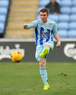 Images Dated 2014 December: John Fleck in Action: Coventry City vs Fleetwood Town, Sky Bet League One at Ricoh Arena