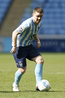 John Fleck in Action: Coventry City vs Millwall - Sky Bet League One at Ricoh Arena