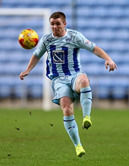 Images Dated 2014 November: John Fleck in Action: Coventry City vs Plymouth Argyle - Quarterfinals