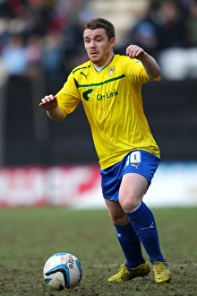 Images Dated 2013 January: John Fleck in Action: Coventry City vs Preston North End, Npower League One (2013)