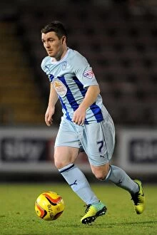 Sky Bet League One : Coventry City v Rotherham United : Sixfields Stadium : 26-11-2013 Collection: John Fleck in Action: Coventry City vs Rotherham United (Sky Bet League One)