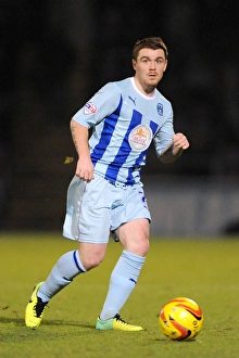 Images Dated 2013 November: John Fleck in Action: Coventry City vs Rotherham United (November 2013)