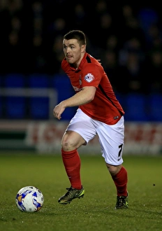 Season 2015-16 Prints: John Fleck in Action: Coventry City vs Shrewsbury Town