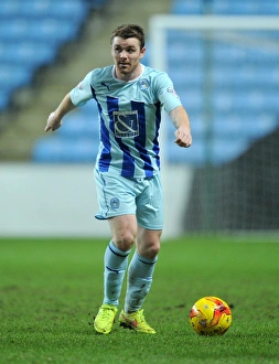 Images Dated 2014 November: John Fleck in Action: Coventry City vs Walsall - Sky Bet League One at Ricoh Arena