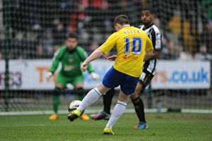 Images Dated 2013 April: John Fleck Scores First Goal: Coventry City's Triumph at Notts County in Npower League One (April 27)