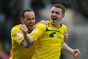 Images Dated 2013 April: John Fleck's Euphoric Goal: Coventry City's Thrilling Victory Celebration (Npower League One)