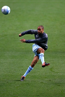 Johnstone's Paint Trophy : Northern Section : Coventry City V Burton Albion : Ricoh Arena : 04-09-2012 Prints: John McGoldrick of Coventry City Gears Up for Johnstones Paint Trophy Showdown against Burton Albion at Ricoh Arena