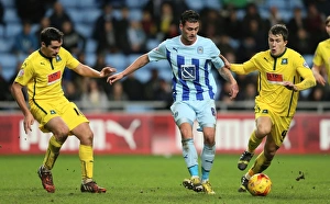 Images Dated 2014 November: Johnstones Paint Trophy - Area Quarter Final - Coventry City v Plymouth Argyle - Ricoh Arena