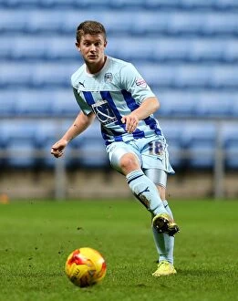 Images Dated 12th November 2014: Johnstones Paint Trophy: Coventry City vs Plymouth Argyle - Aaron Phillips in Action