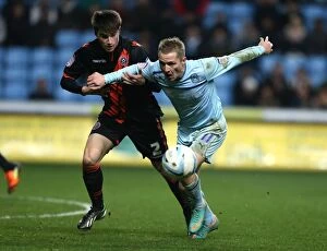 Images Dated 4th December 2012: Johnstones Paint Trophy: Coventry City vs Sheffield United - Northern Quarter-Final Showdown at