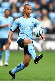 Images Dated 24th October 2009: Jordan Clarke in Action: Coventry City vs. West Bromwich Albion - Championship Match (24-10-2009)