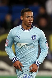 Images Dated 21st March 2012: Jordan Clarke in Action: Coventry City vs. Cardiff City, Npower Championship (21-03-2012)