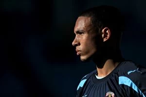 Images Dated 25th February 2012: Jordan Clarke in Action: Coventry City vs Barnsley, Npower Championship (25-02-2012)