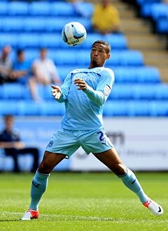 Images Dated 9th September 2012: Jordan Clarke in Action for Coventry City vs Stevenage at Ricoh Arena (Npower League One)