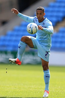 Coventry City V Stevenage : Ricoh Arena : 09-09-2012 Prints: Jordan Clarke in Action: Coventry City vs Stevenage, Npower League One (2012), Ricoh Arena