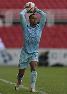 Images Dated 2012 October: Jordan Clarke in Action: Coventry City vs Swindon Town, Npower League One, County Ground