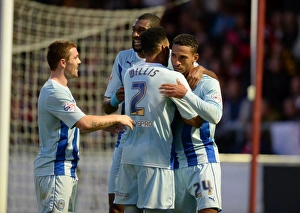 Images Dated 2014: Jordan Clarke's Decisive Strike: Coventry City's Victory over Barnsley in Sky Bet League One