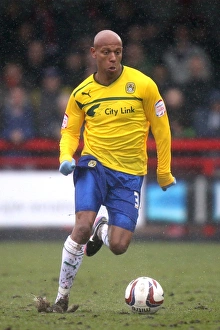 Images Dated 2013 April: Jordan Stewart in Action: Coventry City at Crawley Town's Broadfield Stadium (Npower League One)