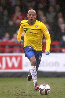 Images Dated 2013: Jordan Stewart in Action: Coventry City vs Crawley Town