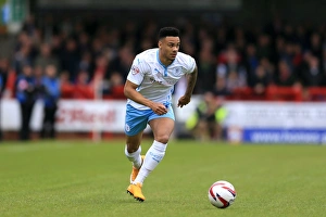 Sky Bet League One - Crawley Town V Coventry City - Broadfield Stadium Prints: Jordan Willis in Action: Coventry City vs Crawley Town, Sky Bet League One