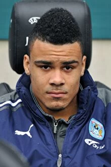 Images Dated 4th February 2012: Jordan Willis in Action: Coventry City vs Ipswich Town, Npower Championship (04-02-2012)