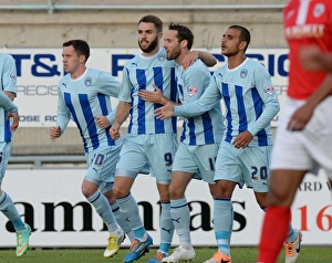 Josh McQuoid Scores First Goal for Coventry City Against Barnsley in Sky Bet League One (Sixfields Stadium)