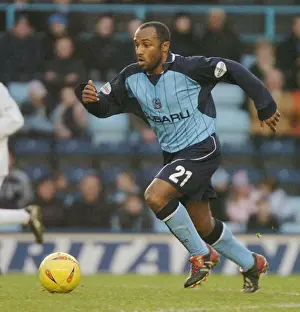 Julian Joachim in Action: Coventry City FC vs Watford (Nationwide Division One, Highfield Road, January 10, 2004)
