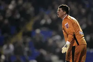 Season 2008-09 Prints: Keiren Westwood in Action: Coventry City vs Birmingham City