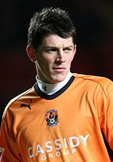 Images Dated 9th December 2008: Keiren Westwood in Action: Coventry City vs Charlton Athletic