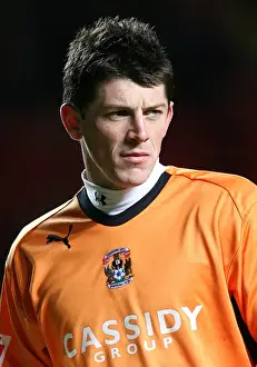 Keiren Westwood in Action: Coventry City vs Charlton Athletic, Championship Clash at The Valley (09-12-2008)