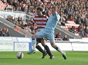 Keogh vs. Barnes: Intense Rivalry in Coventry City vs. Doncaster Rovers Npower Championship Clash