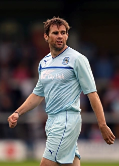 Images Dated 14th July 2012: Kevin Kilbane in Action for Coventry City against Hinckley United during Pre-Season Friendly at De Montfort Park