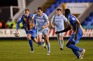 Images Dated 2012 September: Kevin Kilbane in Action: Coventry City vs Shrewsbury Town, Npower League One