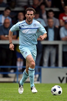 Kevin Kilbane in Action: Coventry City's Pre-Season Friendly vs Hinckley United at De Montfort Park