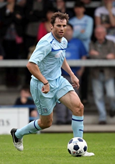 Images Dated 14th July 2012: Kevin Kilbane Leads Coventry City in Pre-Season Friendly at De Montfort Park Against Hinckley United