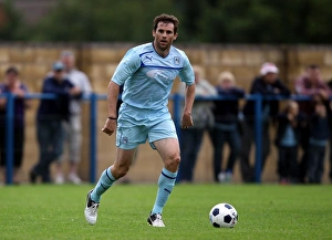 Images Dated 14th July 2012: Kevin Kilbane Leads Coventry City in Pre-Season Friendly at De Montfort Park Against Hinckley United