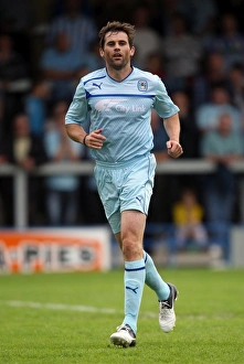 Images Dated 14th July 2012: Kevin Kilbane Leads Coventry City in Pre-Season Friendly at De Montfort Park Against Hinckley United
