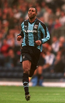 Trending: Kyle Lightbourne in Action: Blackburn Rovers vs Coventry City (FA Carling Premiership)
