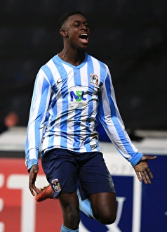 Season 2015-16 Prints: Last-Minute Drama: Bassala Sambou Scores Extra-Time Winner for Coventry City against Arsenal in FA Youth Cup