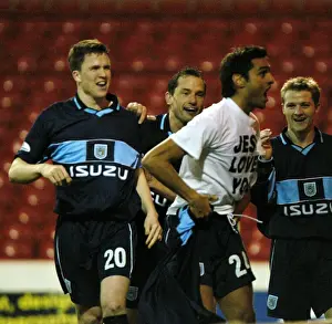 Last-Minute Drama: Juan Sara's Equalizer Saves Coventry City a 1-1 Draw Against Nottingham Forest (January 18, 2003)