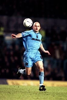 Images Dated 16th January 2002: Lee Carsley and Coventry City Take on Tottenham Hotspur in FA Cup Third Round (16-01-2002)