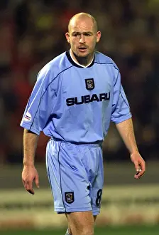 Lee Carsley vs Barnsley: Intense Action in Coventry City's Division One Clash (25-09-2001)
