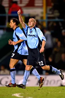 Images Dated 2003: Lee Fowler Scores the Opener: Coventry City's Triumphant Start in FA Cup Third Round Replay vs