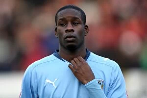 Images Dated 28th December 2009: Leon Barnett Leads Coventry City in Championship Clash against Nottingham Forest at City Ground