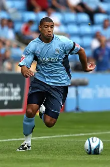 Images Dated 2009 August: Leon Best's Strike: Coventry City vs Ipswich Town in Championship Football at Ricoh Arena (09-08-2009)