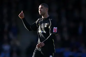 Images Dated 2009 December: Leon Best's Stunner: Coventry City's Winning Goal vs
